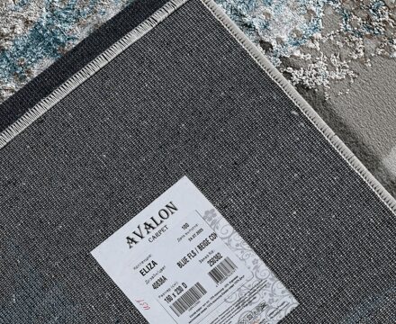 40838A stan BLUE FLS / BEIGE COK