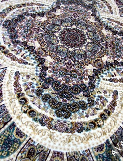 20250A oval CREAM / NAVY