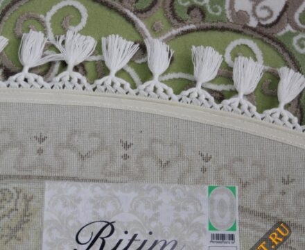 36077A oval GREEN / GREEN