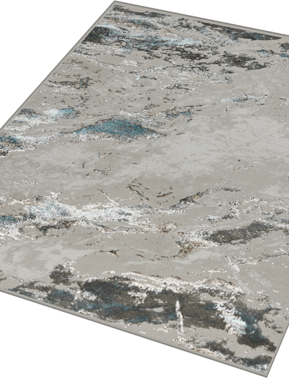 40835A stan BLUE FLS / BEIGE COK