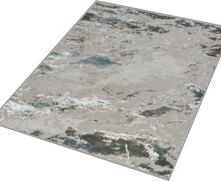 40835A stan BLUE FLS / BEIGE COK