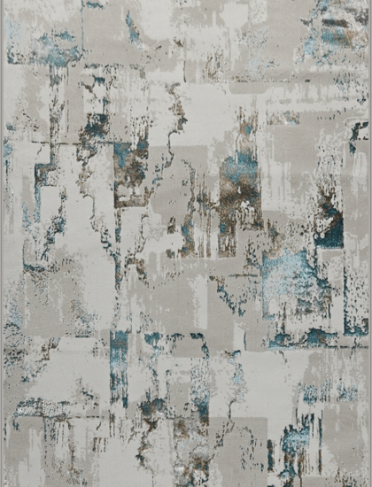 40836A r BLUE FLS / BEIGE COK