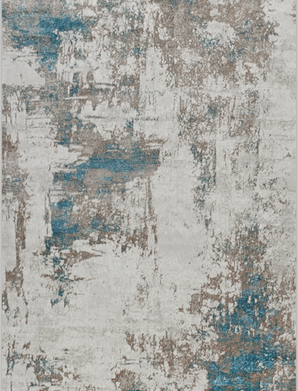 51280A stan BLUE FLS / BEIGE FLS