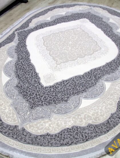 36846A oval L.GREY / GREY