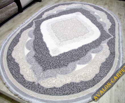 36846A oval L.GREY / GREY