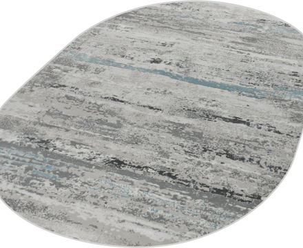 36556A oval GREY / BLUE