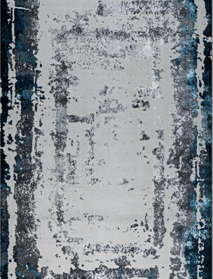 36897J r BLUE FLS / L.GREY