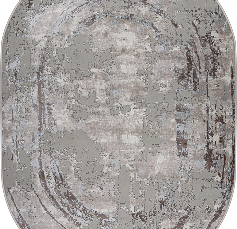 50122X oval L.GREY / L.BEIGE