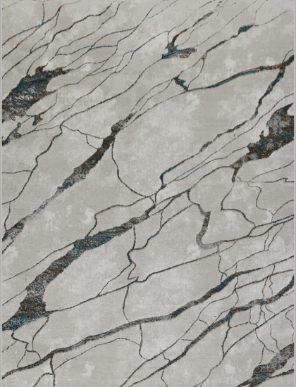 40843A stan BLUE FLS / BEIGE COK