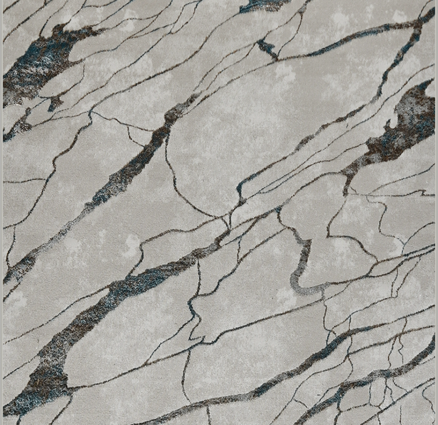 40843A stan BLUE FLS / BEIGE COK