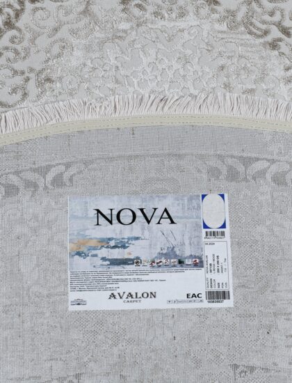 38713B oval L.BEIGE / BEIGE