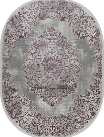 36560A oval GREY / LILA