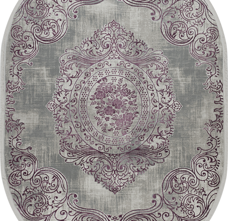 36560A oval GREY / LILA
