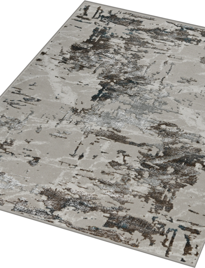 40841A stan BLUE FLS / BEIGE COK