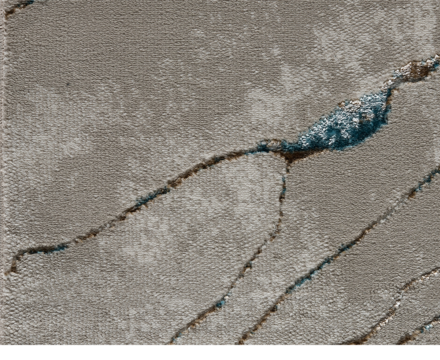 40843A stan BLUE FLS / BEIGE COK