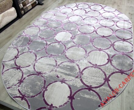 36444B oval LILA / LILA