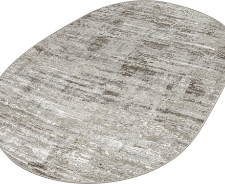 38550A oval BROWN FLS / CREAM FL