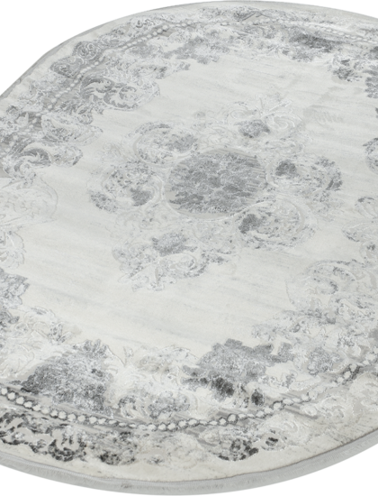 39983B oval GREY / L.GREY