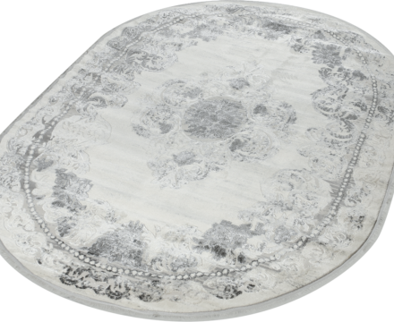 39983B oval GREY / L.GREY