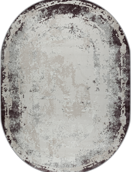 36897J oval L.GREY / LILA