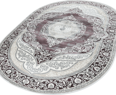 36868J oval L.GREY / LILA