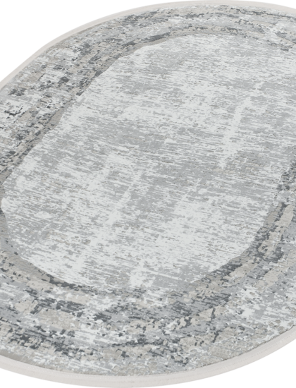 38741A oval GREY / WHITE