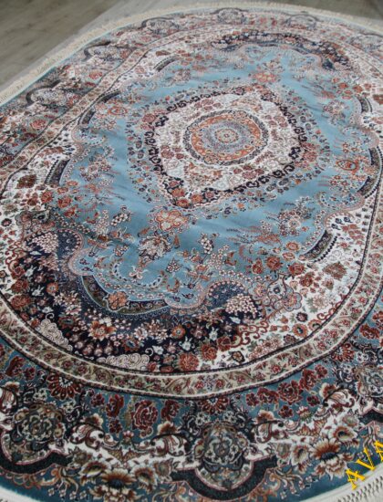 36318A oval BLUE / BLUE