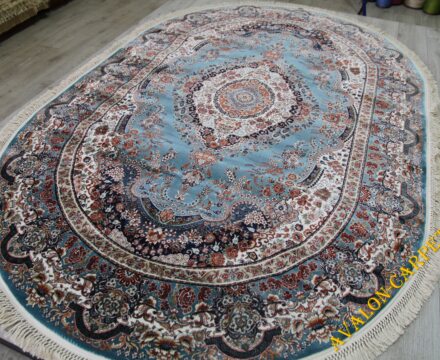 36318A oval BLUE / BLUE