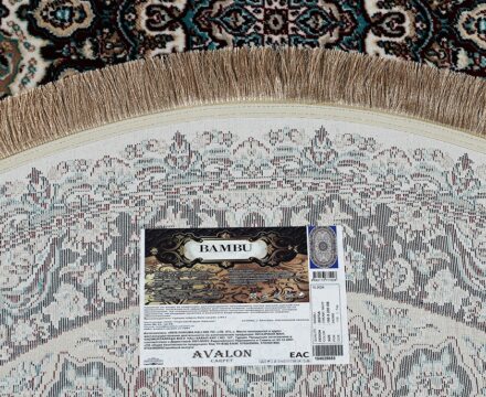 20273A oval CREAM / NAVY