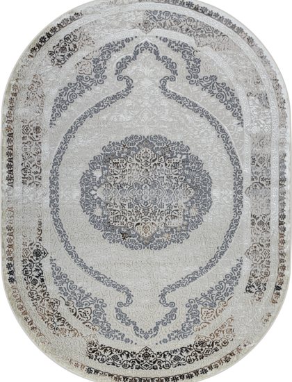 37906A oval CREAM FLS / BEIGE FL