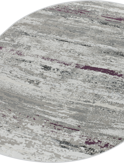 36556A oval LILA / L.GREY