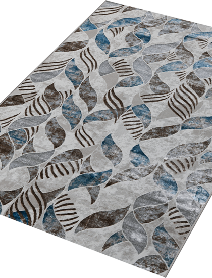 36896A stan BLUE FLS / BEIGE FLS