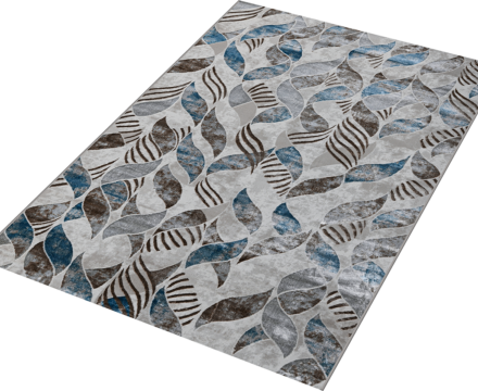 36896A stan BLUE FLS / BEIGE FLS