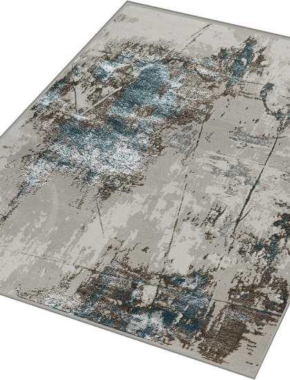 40838A stan BLUE FLS / BEIGE COK