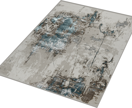 40838A stan BLUE FLS / BEIGE COK