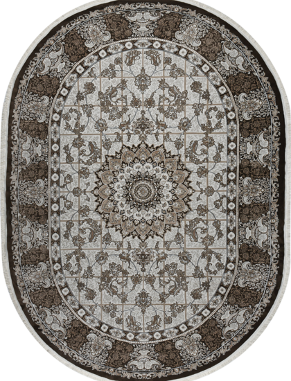 37122A oval BROWN / BROWN