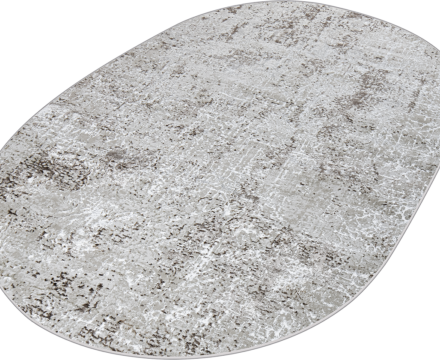 38549A oval BROWN FLS / CREAM FL