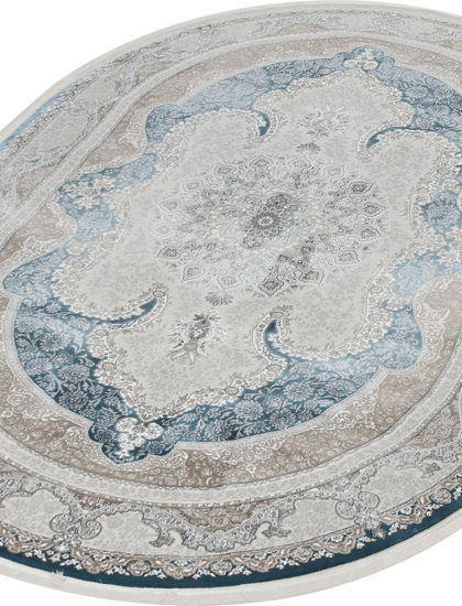 36945A oval BLUE / BLUE