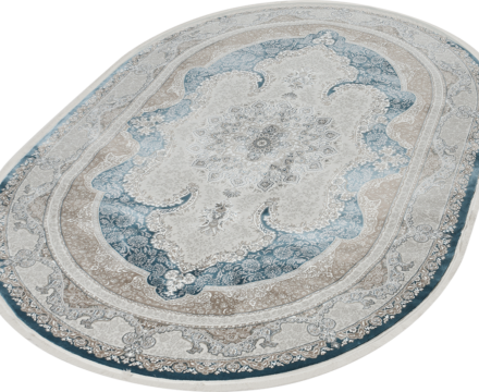 36945A oval BLUE / BLUE