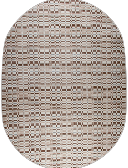 39456A oval D.BEIGE / BEIGE