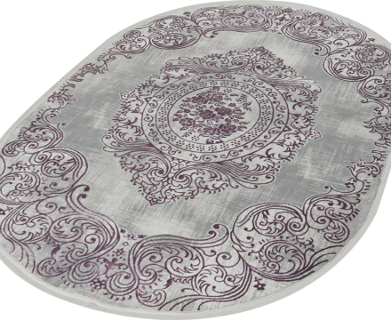 36560A oval GREY / LILA