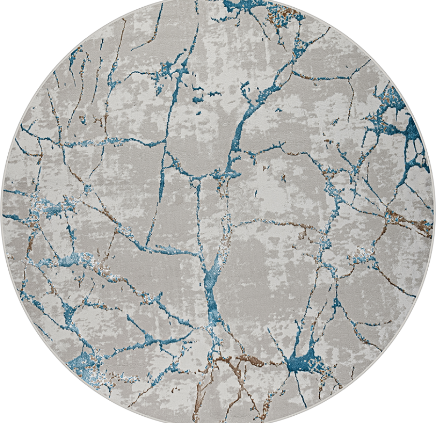 37886A daire BLUE FLS / BEIGE FLS