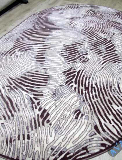 36911A oval LILA / GREY