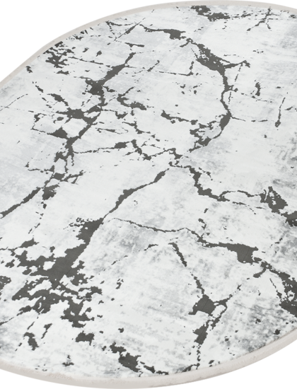 39936A oval GREY / WHITE