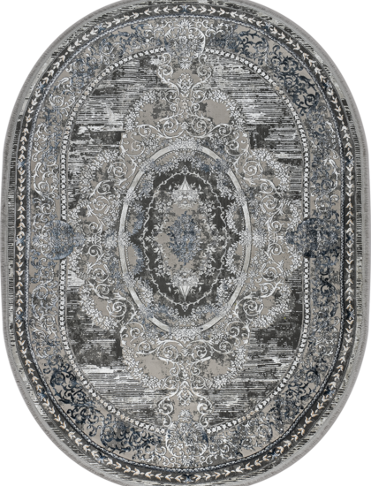 51386A oval BLUE/L.GREY