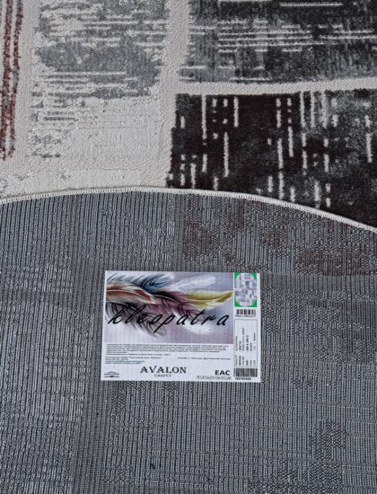 38471A oval ROSE FLS / L.GREY