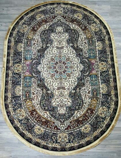 20221B oval NAVY / NAVY