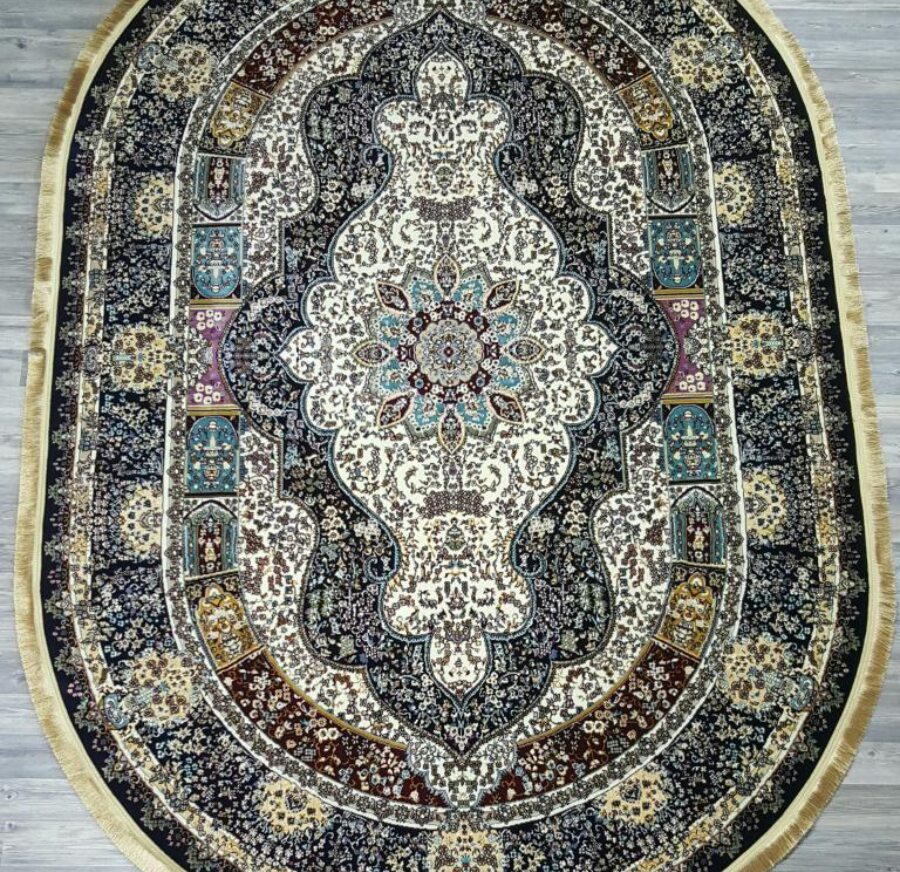 20221B oval NAVY / NAVY