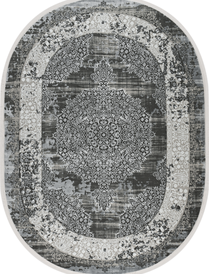 36561C oval GREY / L.GREY