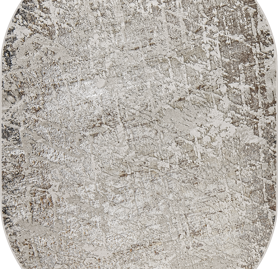 38551A oval GREY FLS / CREAM FLS